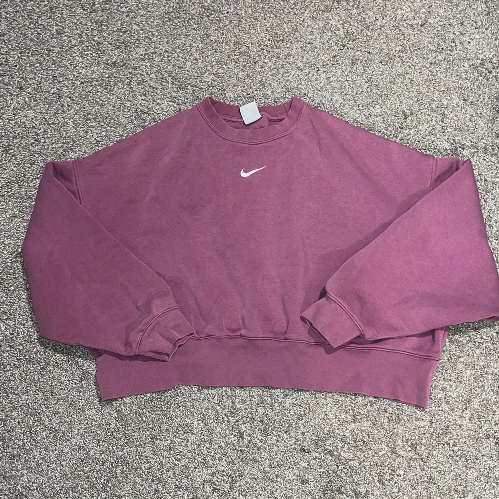 Nike Purple Crew Neck Sweater